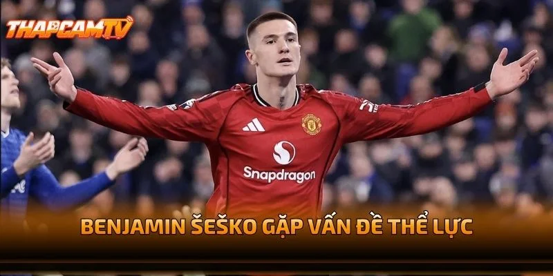 Benjamin Šeško Gặp Vấn Đề Thể Lực