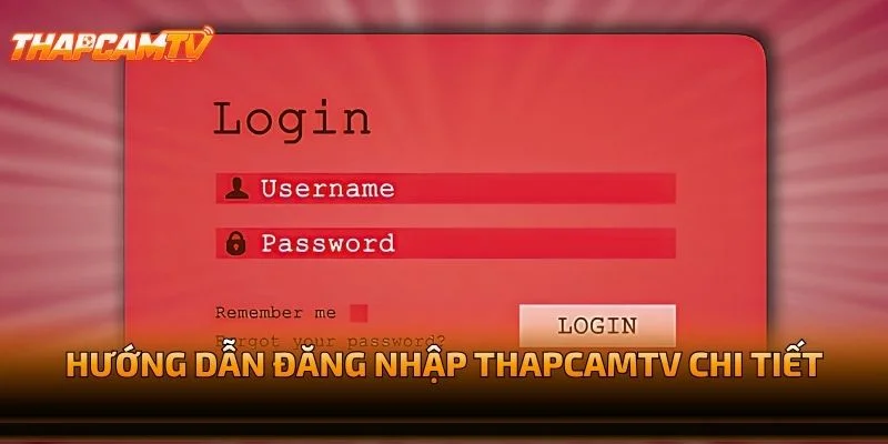 Hướng Dẫn Đăng Nhập THAPCAMTV Chi Tiết